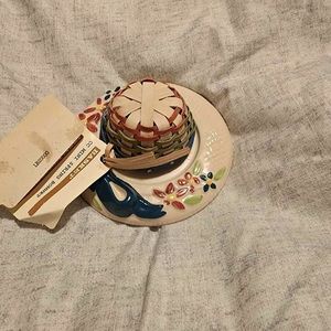 Longaberger miniature bonnet basket